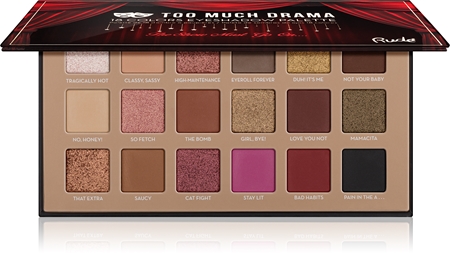 Rude Cosmetics Too Much Drama paleta de sombras de ojos