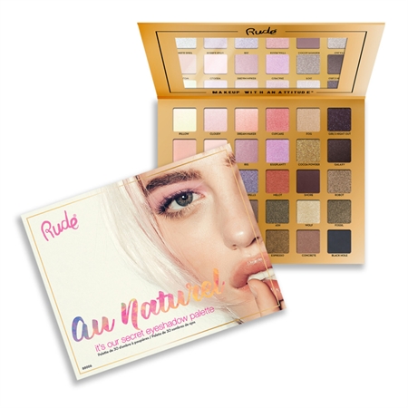 Rude Cosmetics Au Naturel paleta cieni do powiek