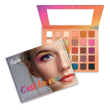 Rude Cosmetics C'est La Vie paleta cieni do powiek