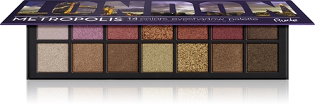Rude Cosmetics Metropolis London палитра от сенки за очи
