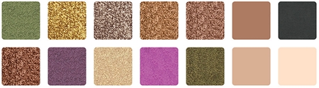 Rude Cosmetics Metropolis Rio De Janeiro palette de fards à paupières