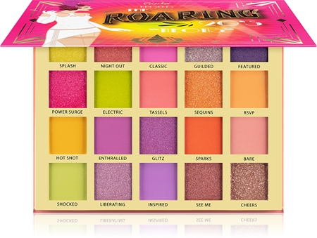 Rude Cosmetics The Roaring 20's Neon palette de fards à paupières