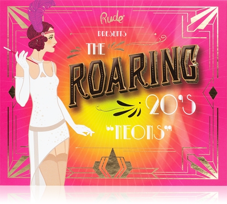 Rude Cosmetics The Roaring 20's Neon palette de fards à paupières
