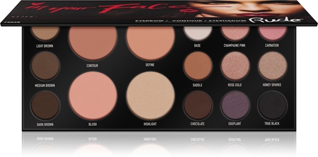 Rude Cosmetics In Your Face Palette für das komplette Gesicht
