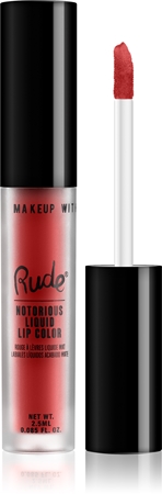Rude Cosmetics Notorious rossetto liquido con finish matte