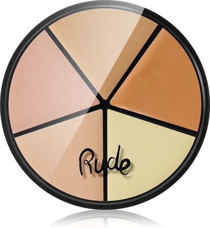 Rude Cosmetics Fabulous Concealer Wheel paleta korektorov