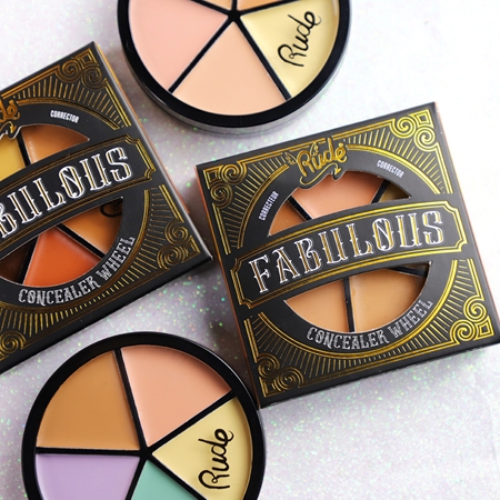 Rude Cosmetics Fabulous Concealer Wheel paleta korektorov