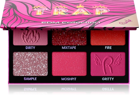 Rude Cosmetics EDM Collection paleta cieni do powiek