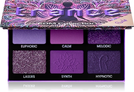 Rude Cosmetics EDM Collection paletka očních stínů