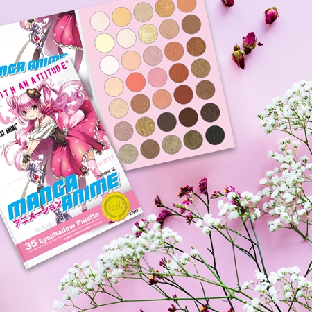 Rude Cosmetics Manga Anime Palette Paperback Edition paleta senčil za oči
