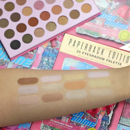Rude Cosmetics Manga Anime Palette Paperback Edition paleta senčil za oči