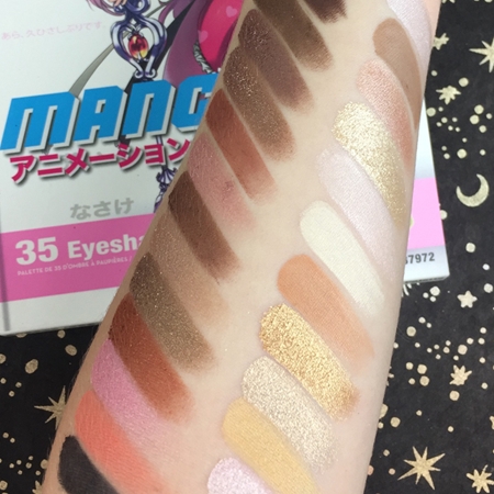 Rude Cosmetics Manga Anime Palette Paperback Edition paleta senčil za oči