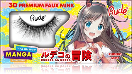 Rude Cosmetics Manga Collection 3D Premium Faux Mink umělé řasy