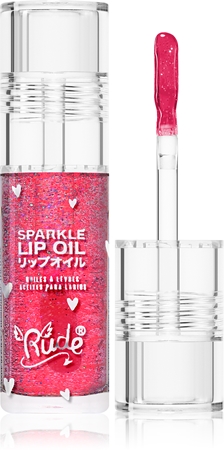 Rude Cosmetics Manga Collection Sparkle Lip Oil huile teintée pour les lèvres pour un effet naturel