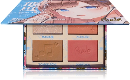 Rude Cosmetics Manga Face Palette palette multifunzione per il viso