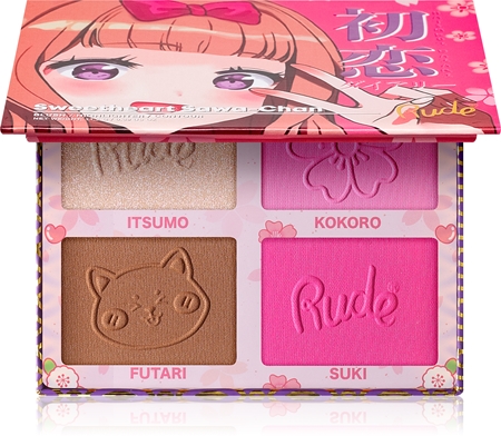 Rude Cosmetics Manga Face Palette palette multifunzione per il viso