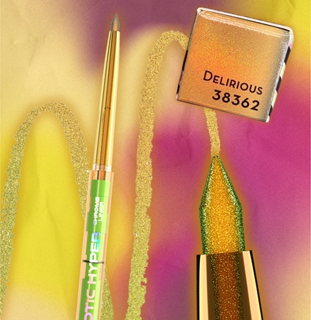 Rude Cosmetics Hypnotic Hyper Chrome Liner vodeodolná očná linka