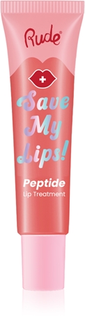 Rude Cosmetics Save My Lips maitinamasis ir drėkinamasis lūpų balzamas su peptidais