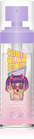 Rude Cosmetics Glitter Glow spray utrwalający makijaż z brokatem