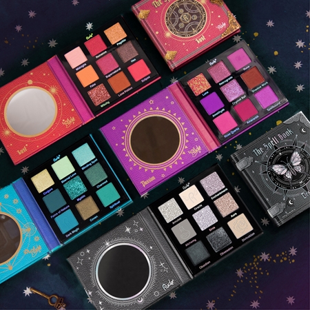 Rude Cosmetics The Spell Book paletka očných tieňov