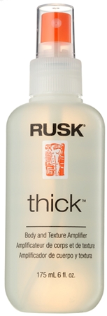 Rusk Thickr spray paral cabello para volumen y vitalidad
