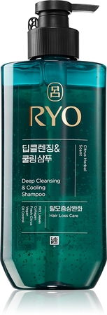 RYO Deep Cleansing & Cooling Shampoo Deep Cleanse Clarifying Shampoo with cooling effect