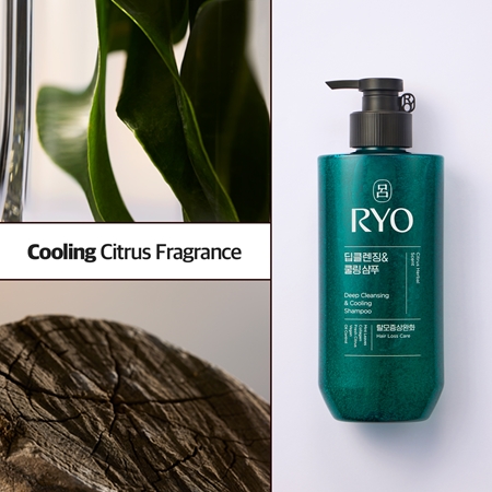 RYO Deep Cleansing & Cooling Shampoo Deep Cleanse Clarifying Shampoo with cooling effect