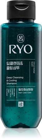 RYO Deep Cleansing & Cooling Shampoo Deep Cleanse Clarifying Shampoo with cooling effect