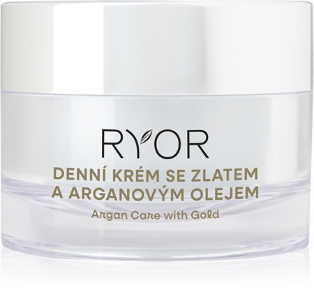 RYOR Argan Care with Gold denný krém so zlatom a argánovým olejom