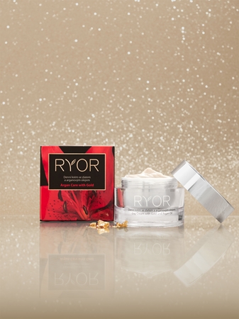 RYOR Argan Care with Gold denní krém se zlatem a arganovým olejem