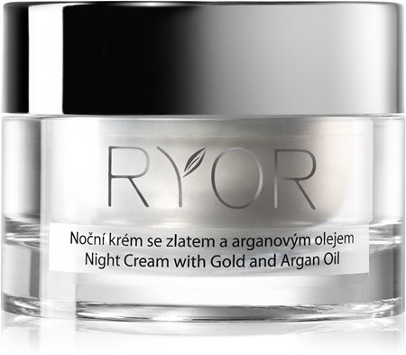 RYOR Argan Care with Gold creme de noite com ouro e óleo de argan