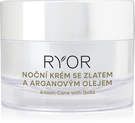 RYOR Argan Care with Gold Natcreme Med guld og arganolie