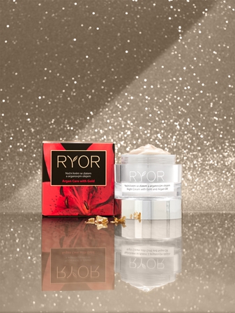 RYOR Argan Care with Gold creme de noite com ouro e óleo de argan