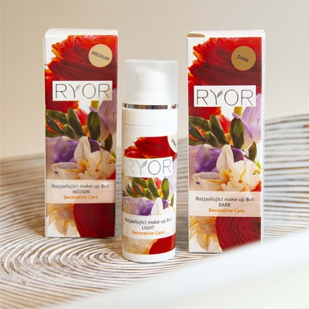RYOR Decorative Care rozjasňující make-up 8 v 1