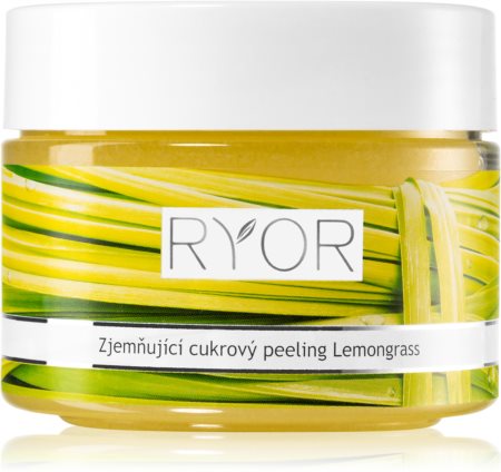 RYOR Lemongrass exfoliant din zhar pentru netezire pentru corp