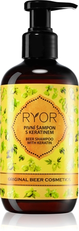 RYOR Original Beer Cosmetics σαμπουάν μαλλιών μπύρας με κερατίνη