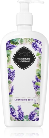 RYOR Levandulová Péče tělové mléko