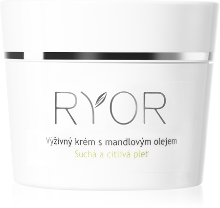 RYOR Suchá a Citlivá Pleť vyživující krém s mandlovým olejem