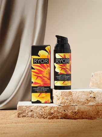 RYOR Argan Oil crème de nuit à la soie et bêta-glucane
