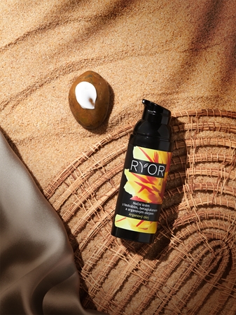 RYOR Argan Oil crème de nuit à la soie et bêta-glucane