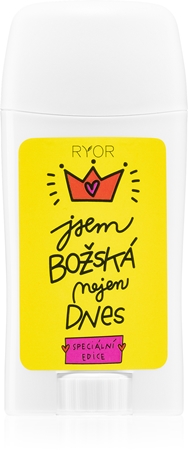 RYOR PuraVida Jsem BOŽSKÁ Antiperspirant-kräm För kvinnor