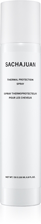 Sachajuan Thermal Protection hővédő spray hajsütővassal és hajvasalóval kezelt hajra
