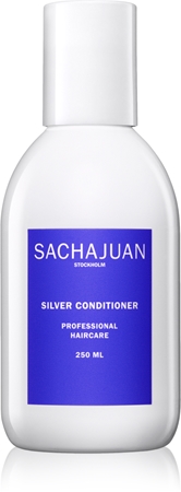 Sachajuan Silver Conditioner Återfuktande balsam som neutraliserar gula skuggor