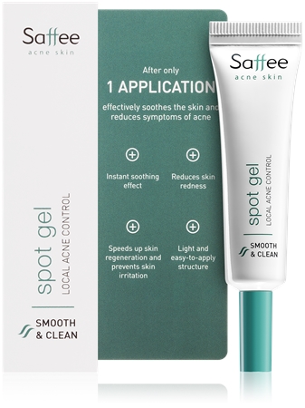Saffee Acne Skin Spot Gel cuidado para tratamento local do acne
