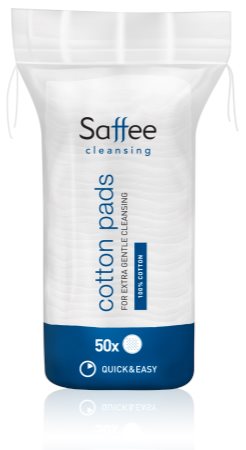 Saffee Cleansing Cotton Pads dischete demachiante
