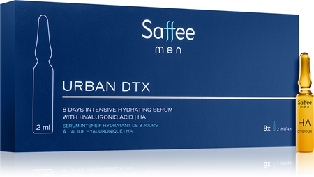 Saffee Men Urban DTX sérum intensivo hidratante com ácido hialurónico
