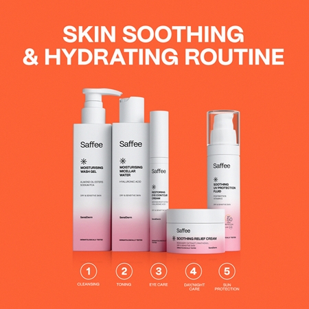 Saffee SensiDerm Soothing Relief Cream успокояващ крем за суха и чувствителна кожа