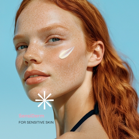 Saffee SensiDerm Soothing UV Protection Fluid Schützendes Fluid für trockene bis empfindliche Haut