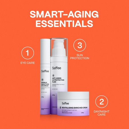 Saffee LiftUp Anti-aging UV Protection Fluid Schützendes Fluid gegen Hautalterung