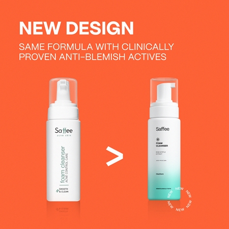 Saffee ClearDerm Foam Cleanser tisztító hab a problémás bőrre
